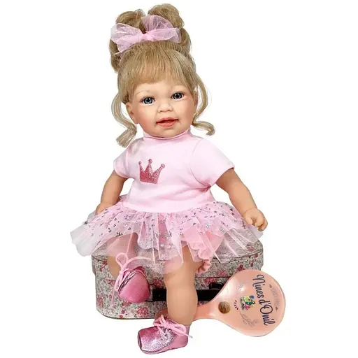 Лялька Nines d'Onil маленька Сьюзі серія Glitter зі світлим волоссям 40 см (5160)