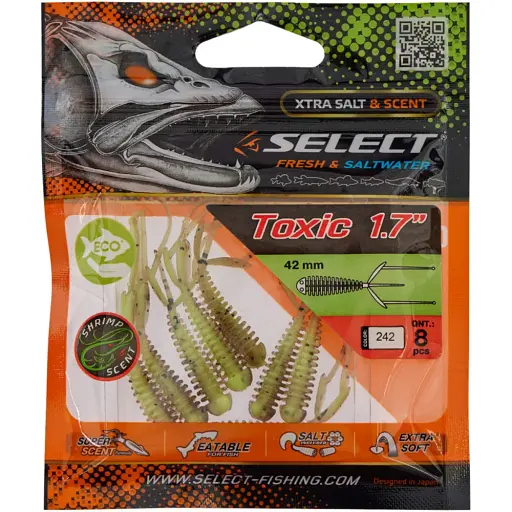 Силікон Select Toxic 1.7" #242 (8 шт/уп) - фото 2