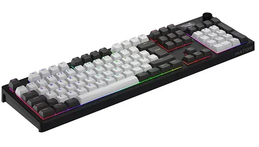 Клавиатура HATOR Skyfall 100 PRO Wireless Silent Switches Grey Black UK-ISO (HTK4100EU) - фото 4