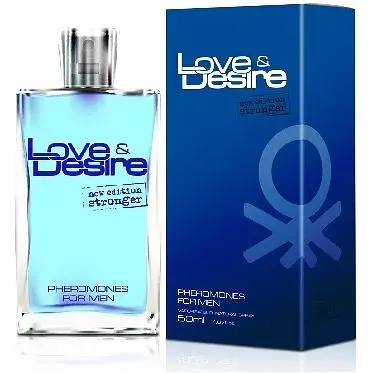 Туалетна вода з феромонами для чоловіків Love & Desire for Men, 50 ml