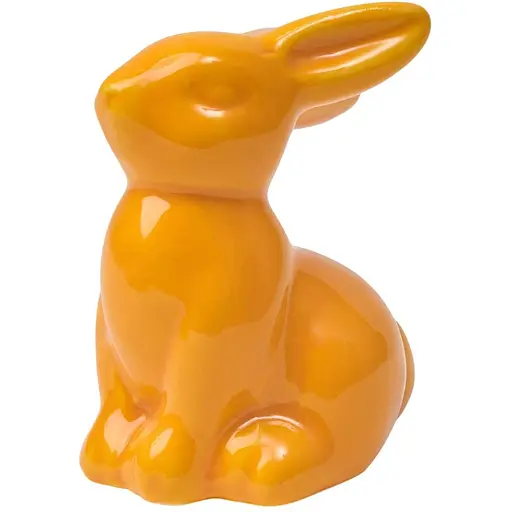 Статуэтка декоративная MBM HOME Апельсиновый кролик оранжевая (DH-ST-41 PINK) - фото 1