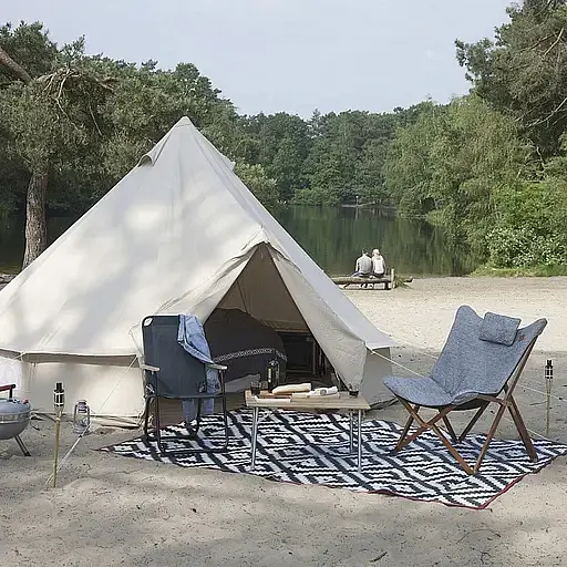 Стул раскладной Bo-Camp Bloomsbury L Grey (1200370) - фото 17