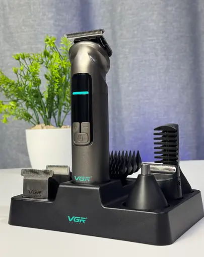 Профессиональный набор по уходу за волосами VGR V-096 14-в-1 Grooming Kit for Men - фото 6