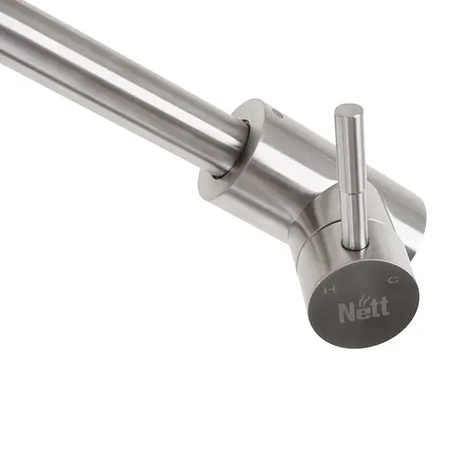 Смеситель для кухни из нержавеющей стали Nett WS-33 Нержавеющая сталь - фото 3