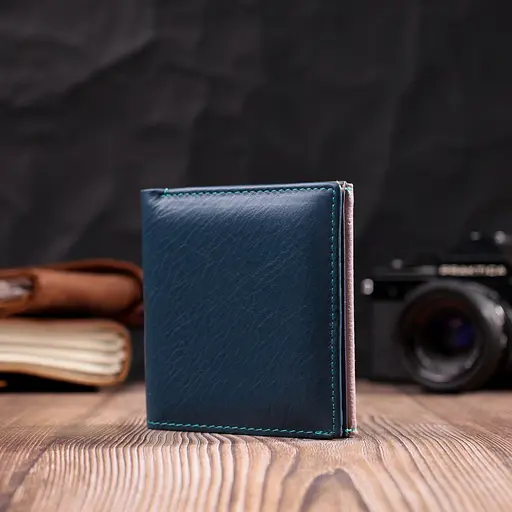 Кожаный женский кошелек ST Leather 10х9.5х1.5 см acs0028420 - фото 7