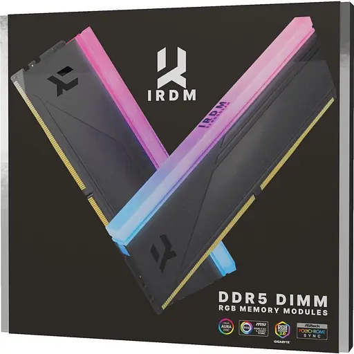 Модуль пам'яті DDR5 Goodram IRDM RGB 32GB (2x16GB) 6800MHz Black (IRG-68D5L34S/32GDC) [148734] - фото 7
