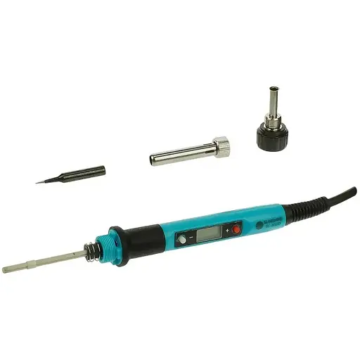 Паяльник Sunshine SL-936D с жалом 900M (LCD экран, кнопочная регулировка t 180 - 480 гр C, 220V, 80W) - фото 3