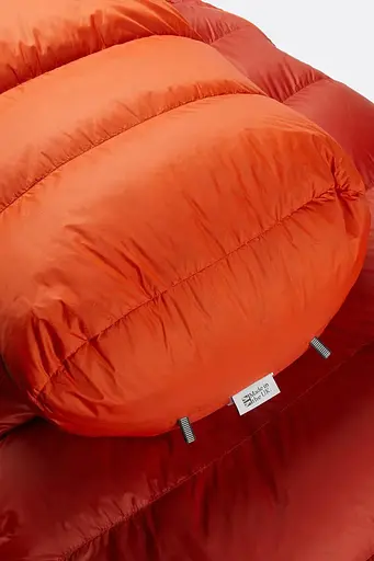 Спальник Rab Alpine 600 Regular L лівий Red (1033-RB QSD-29-RCY-REG-LZ) - фото 4