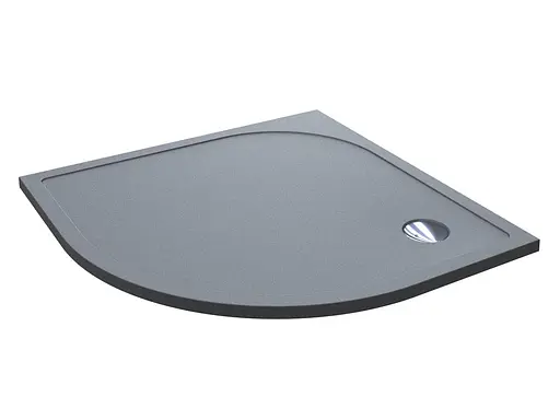 Душевой поддон Miraggio Madrid 900 mirastone gray 0000644 Серый - фото 1