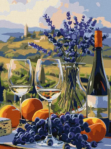 Набор для росписи по номерам Итальянское наслаждение, 30x40 см, КНО5701