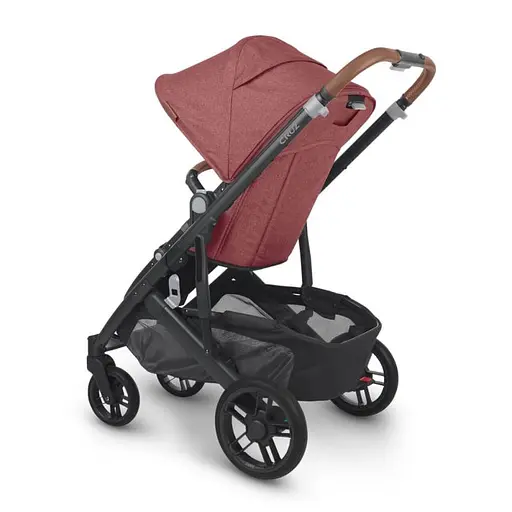 Прогулочная коляска Uppababy Cruz V2 - Lucy + люлька Uppababy Carrycot Lucy Rosewood Melange с карбоновым каркасом - фото 12