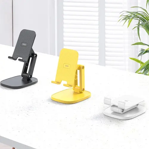 Настільний тримач XO C127 Fashionable and colorful desktop phone holder Жовтий - фото 2