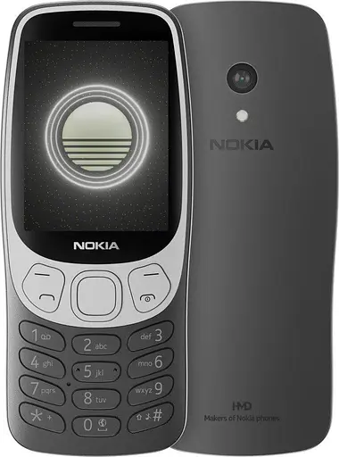 Кнопковий телефон Nokia 3210 4G 2024 Grunge Black (UA) - фото 1