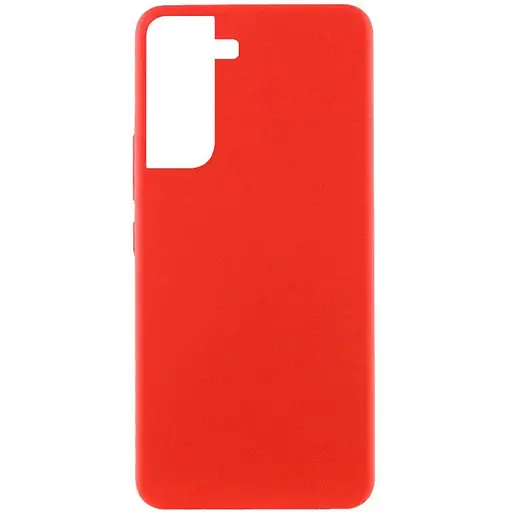 Чохол Silicone Cover Lakshmi (AAA) для Samsung Galaxy S21 FE Червоний / Red