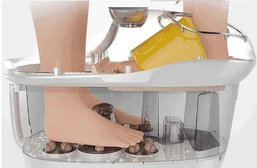 Массажер для ног Benbo ZY-9058 гидромассажная ванночка для педикюра (для 2-х человек) - фото 4