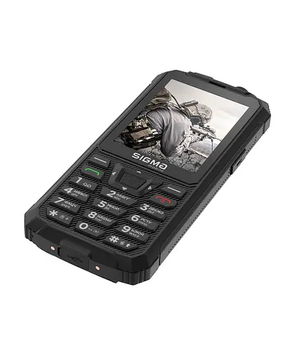 Мобільний телефон Sigma Mobile X-treme PR68 Type-C Dual Sim Black (4827798122419) - фото 4