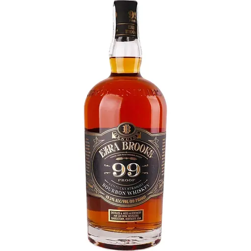 Виски Ezra Brooks 99 Proof Kentucky Straight Bourbon Whiskey 49.5% 1 л