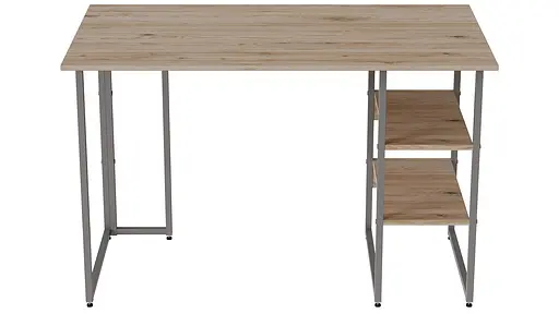 Компьютерный стол Ferrum-decor Кевин 75x140x60 серый ДСП Дуб Сан-Марино 16мм (FRD-101732) - фото 6