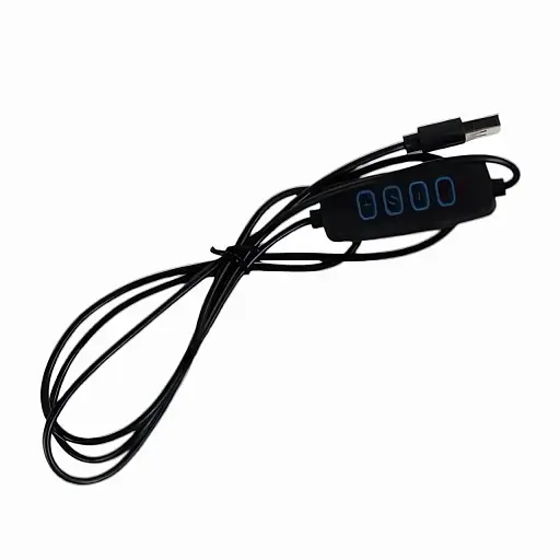 Селфі-кільце Plokama LED PK-260 24-26 Лм колірна температура від 3200K до 6500K чорне - фото 5