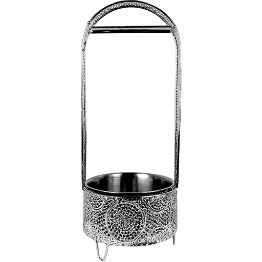 Кошик для вугілля Aztec Silver L - фото 1