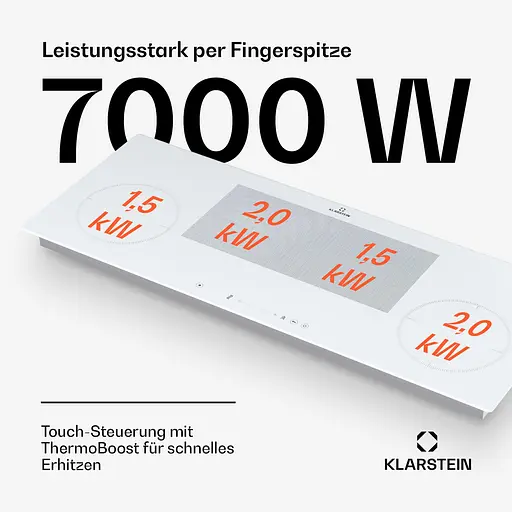 Індукційна варильна поверхня Klarstein Delicatessa 90 Slim Hybrid (10045613) - фото 5