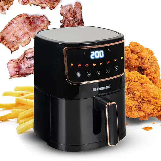 Аэрогриль Аэрофритюрница Heckermann 1800 Вт 4,7 л - фото 5