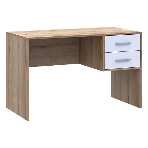 Офисный стол Doros Т2 Дуб Евок/Белый 120х60х75 (81339331) - фото 2