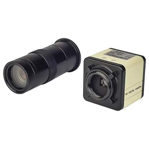 Цифровой микроскоп с монитором 7" и штативом Kaisi 708M (LED подсветка, фокус 36-240 мм, кратность увеличения 130X, 2мП) - фото 4