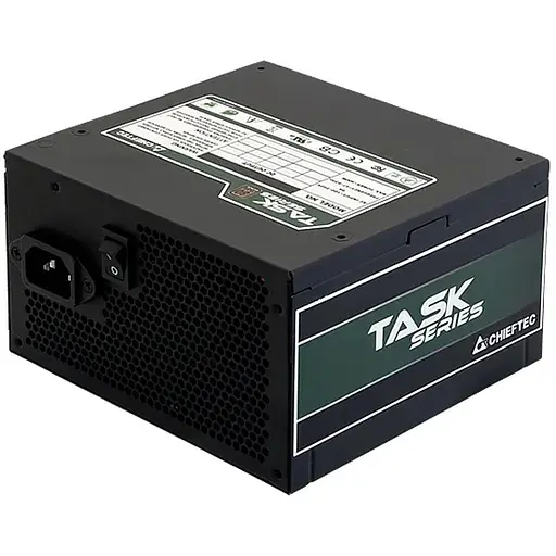 БЖ 500W Chieftec TASK TPS-500S-BULK, 120 мм, 80+ Bronze Bulk