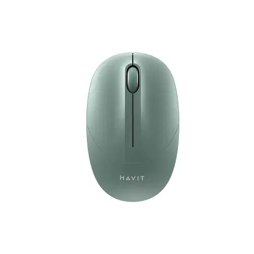 Миша бездротова Havit MS54GT, Green, USB 2.4GHz, оптична, 1600 dpi, 3 кнопки, до 10 м, 1xAA (HV-MS54GT) - фото 4