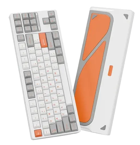 Клавиатура беспроводная Evoworks Evo80 Spark White - фото 2