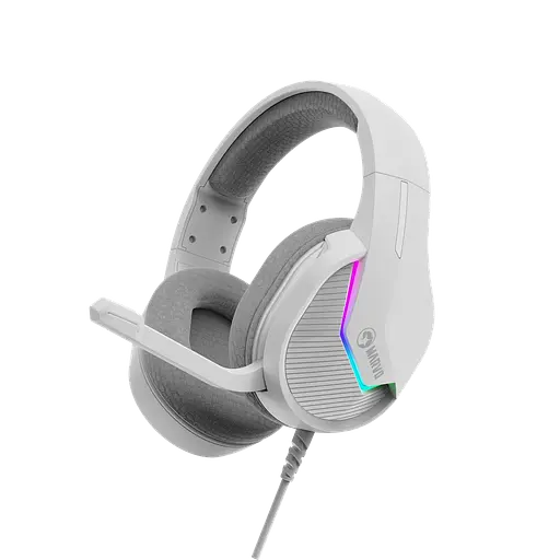 Наушники Marvo проволочные с микрофоном H8618 WH - фото 2