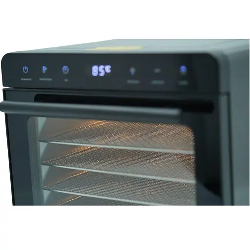 Дегідратор професійний Tekhniko DH-06D-BK (6 лотків), чорний - фото 5