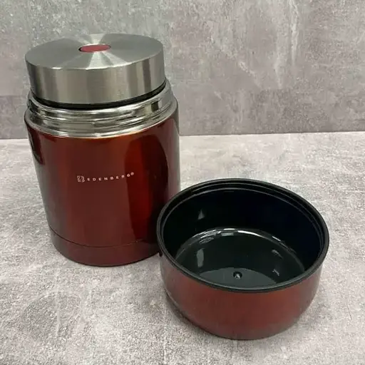 Термос пищевой Edenberg EB 3510 из нержавеющей стали 1 л красный - фото 3
