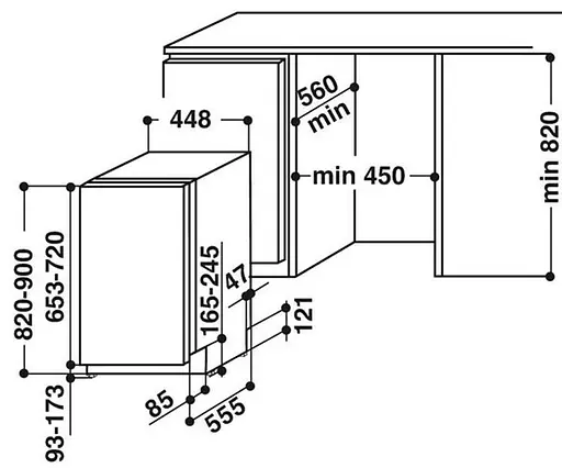 Посудомоечная машина Hotpoint Ariston HSIC3T127C (6470767) - фото 8