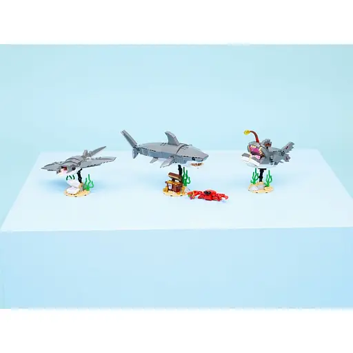 Конструктор LEGO Creator Злісна акула і скриня зі скарбами 379 деталей (31381). - фото 9