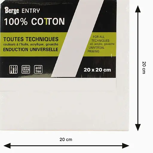 Холст на подрамнике Berge Entry 20х20 см, хлопок - фото 2