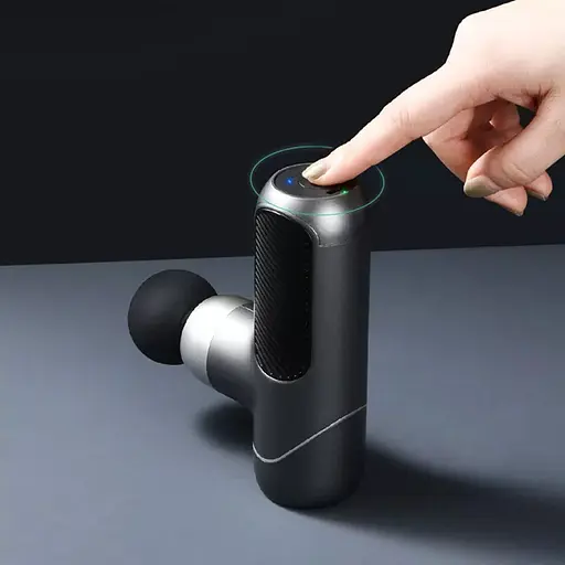 Перкусійний масажер Yolanda Massage Gun J2 Black  [125056] - фото 5