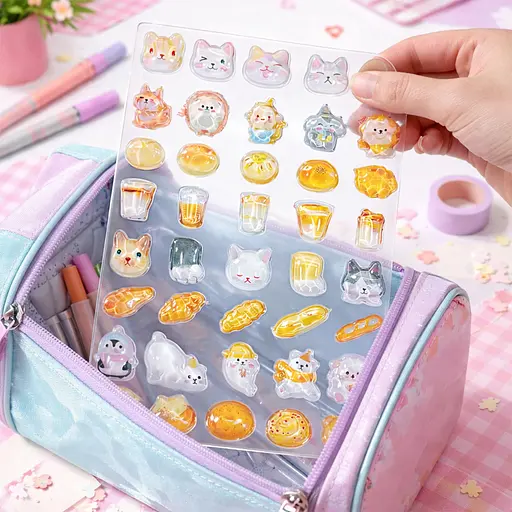 Набор 3D-наклейок Tiki Wiki Crystal Тікі уют (51422) - фото 2