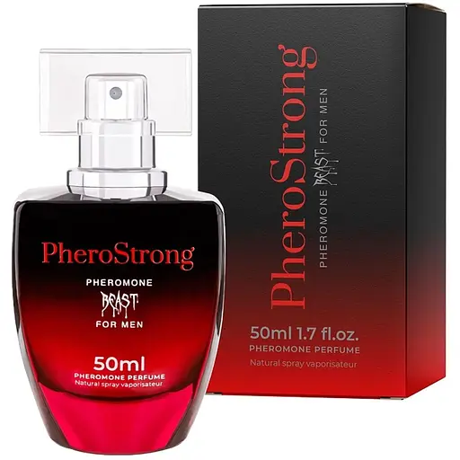 Туалетная вода с феромонами PheroStrong Beast For Men 50 ml, 3200067 - фото 2