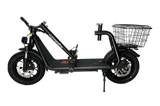 Электросамокат KUGOO Kirin C1+ Plus 18Ah 1000W с сидением и усиленной корзинкой - фото 10