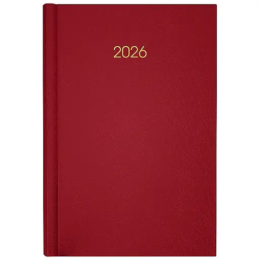 Дневник 2026 Classic City бордовый 145 x 210 мм (8842-26-4-A)