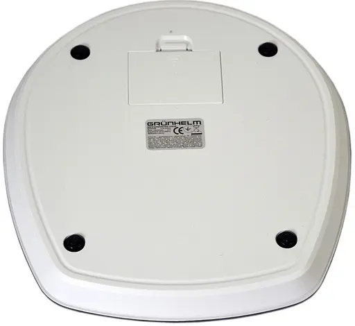 Кухонные настольные электронные весы Grunhelm KES-015LW с сенсорным управлением до 5кг LCD-дисплей Белый - фото 2