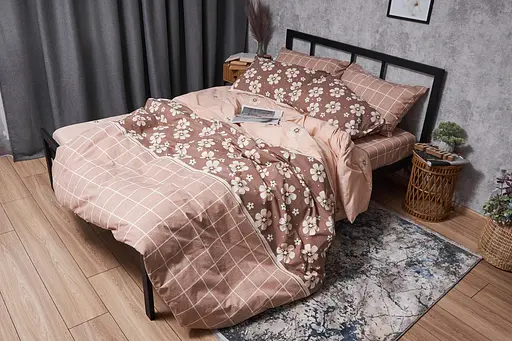 Комплект постільної білизни Moon&Star Бязь Gold Люкс Daisy King Size 220x240 наволочки 2х50х70 - фото 5