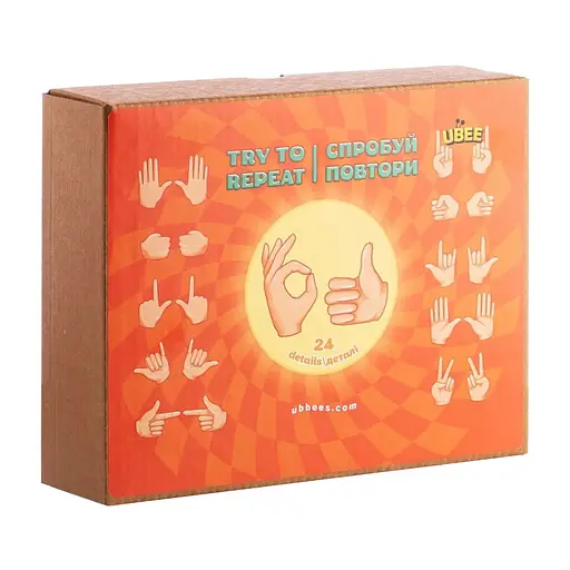 Дитяча гра "Спробуй повтори" Ubumblebees (ПСД231) PSD231, 24 деталі - фото 1