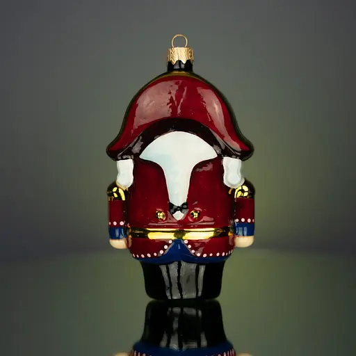 Ялинкова прикраса Різдвяні історії Лускунчик скло (4820001046083) - фото 4