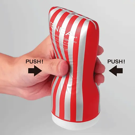 Мастурбатор Tenga Squeeze Tube Cup белый - фото 4
