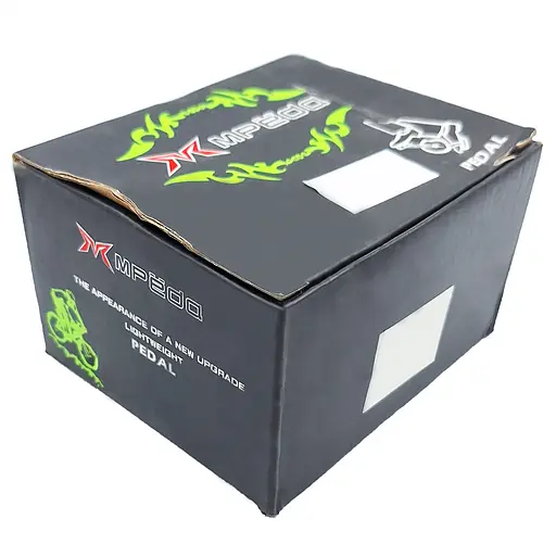 Педали велосипедные алюминиевые Mpeda AL-1 на промподшипниках Черный (G0000695) - фото 4