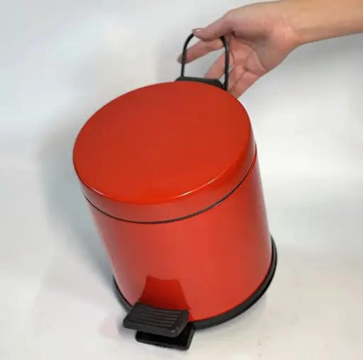 Відро для сміття з педаллю Mertinox 3 л Червоний 4501.1825S.104.03  - фото 2