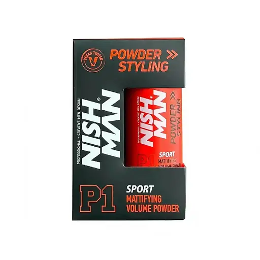 Пудра для укладання волосся Nishman Matte Finish Volume Powder P1 Sport  20 г - фото 1